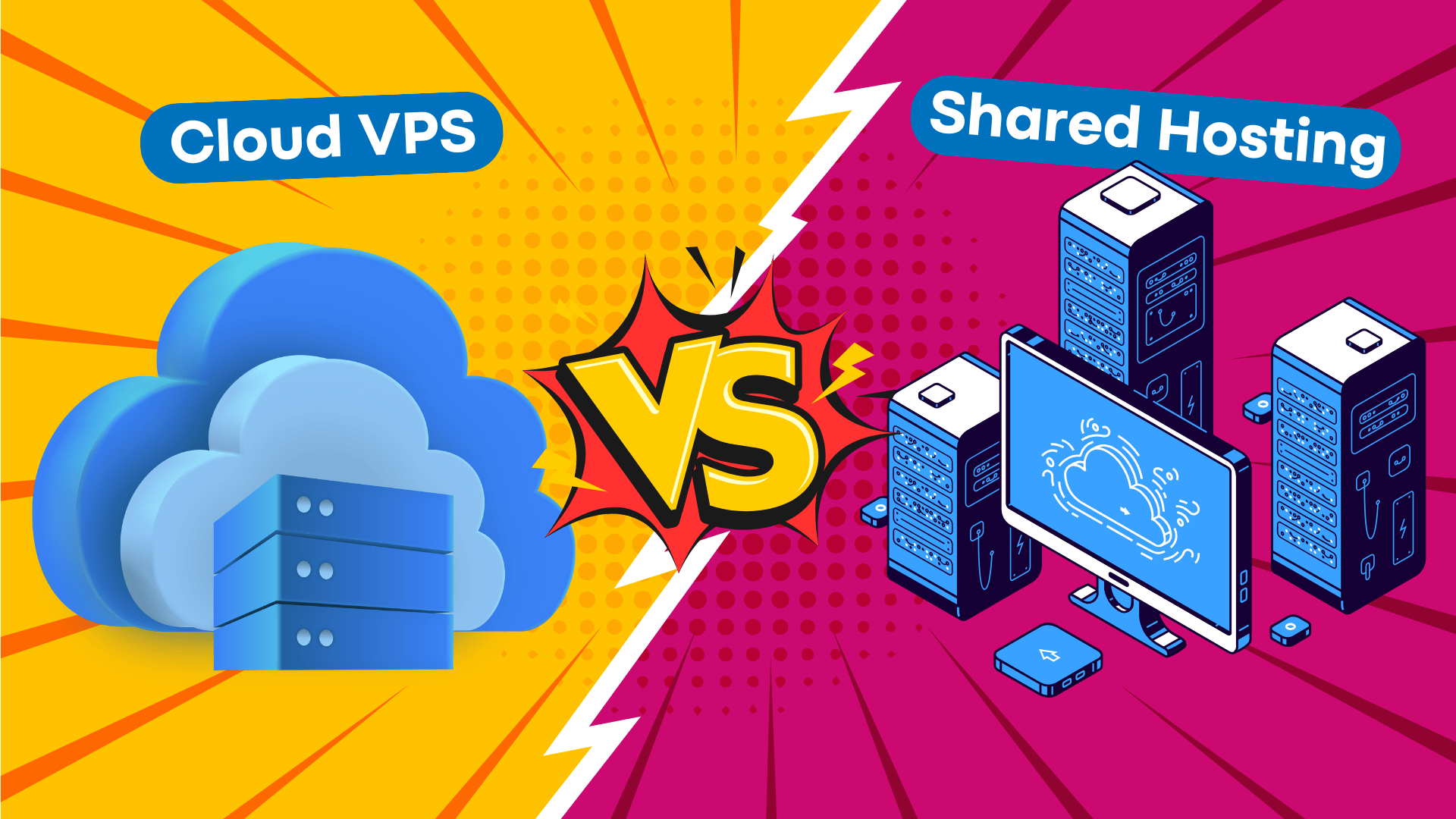 Cloud vps vs shared hosting